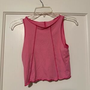 Pink tank
